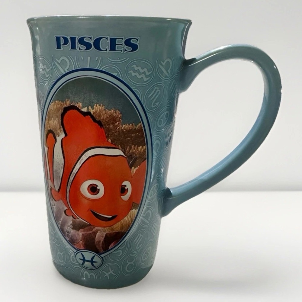 Pisces Finding Nemo Ceramic Mug - Blue